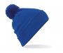 Beechfield Original Pom Pom Beanie Hats - Royal Blue