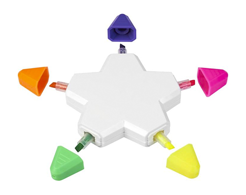 Printed Star Highlighters