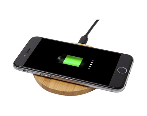 Amazon Bamboo Wireless Chargers - Natural