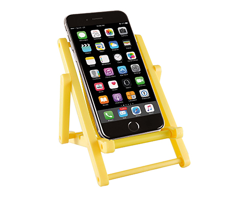 Mobile Phone Deck Chair Holders - Yellow