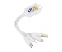 Techno 3-in-1 Charging Cables - White