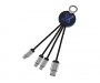 SCX Design C16 Light Up Charging Cables - Blue