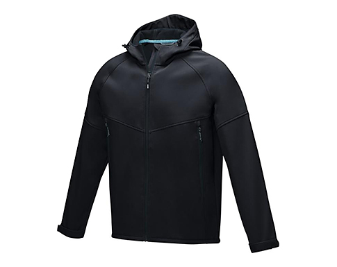Windermere Mens GRS Recycled Softshell Jackets - Black