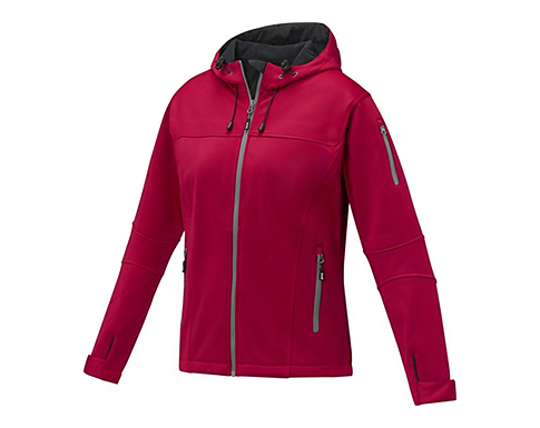Tour Womens Softshell Jackets - Red