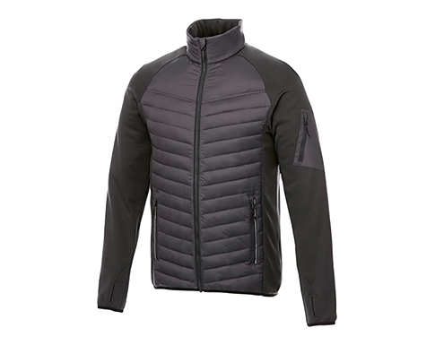 Gilbertown Mens Hybrid Insulated Jackets - Storm Grey