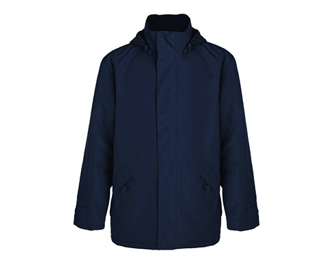 Roly Europa Insulated Waterproof Jackets - Navy Blue