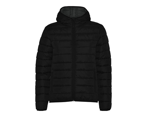 Roly Norway Womens Insulated Quilted Jackets - Black