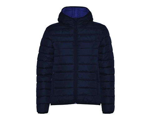 Roly Norway Womens Insulated Quilted Jackets - Navy Blue