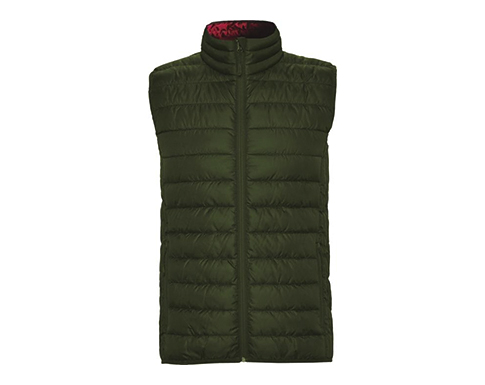 Roly Oslo Insulated Bodywarmers - Military Green