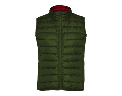Roly Oslo Womens Insulated Bodywarmers - Military Green