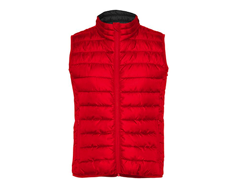 Roly Oslo Womens Insulated Bodywarmers - Red