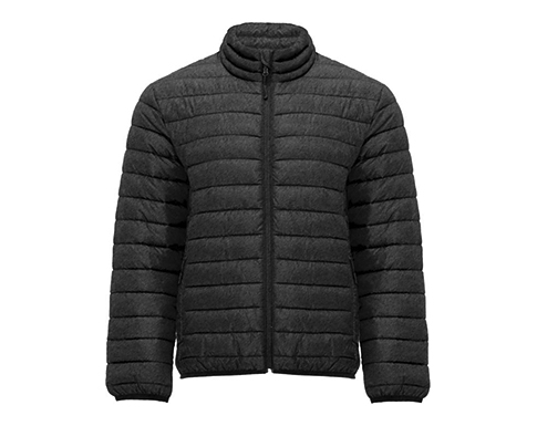 Roly Finland Insulated Quilted Jackets - Heather Black