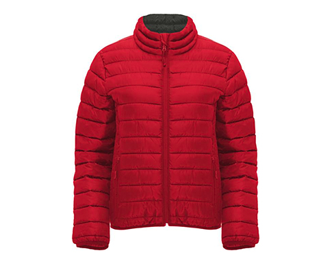 Roly Finland Insulated Quilted Jackets - Red