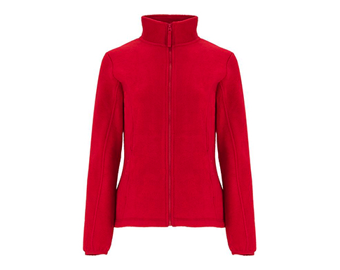 Roly Artic Womens Full Zip Fleece - Red
