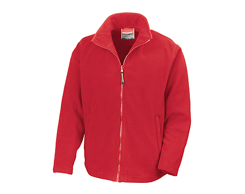 Result Horizon High Grade Micro Fleece Jackets - Red
