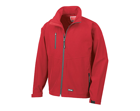 Result Base Layer Softshell Jackets - Red