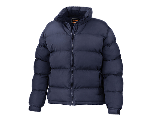 Result Womens Holkham Down Feel Jackets - Navy Blue