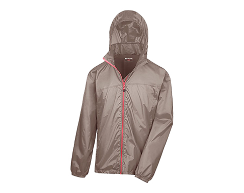 Result HDI Quest Lightweight Stowable Jackets - Fennel / Pink 