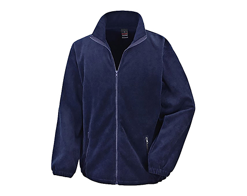 Result Core Fashion Fit Outdoor Fleece Jacket - Navy Blue