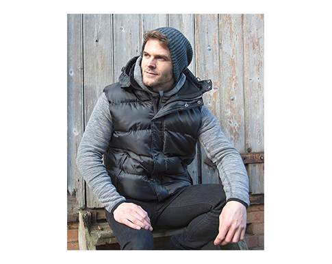 Result Core Nova Lux Padded Hooded Gilets - Lifestyle