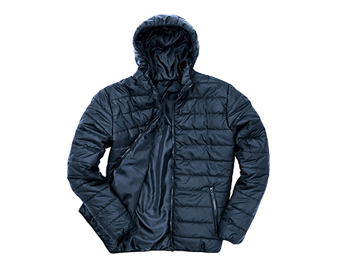 Result Core Soft Padded Puffer Jackets - Navy Blue
