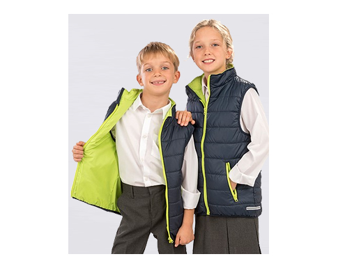 Result Core Junior Padded Bodywarmers - Lifestyle