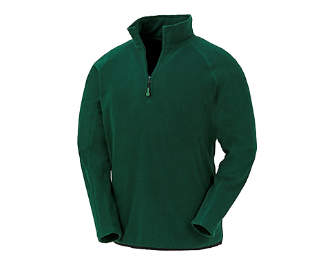 Result GRS Recycled Micro Fleece Tops - Bottle Green