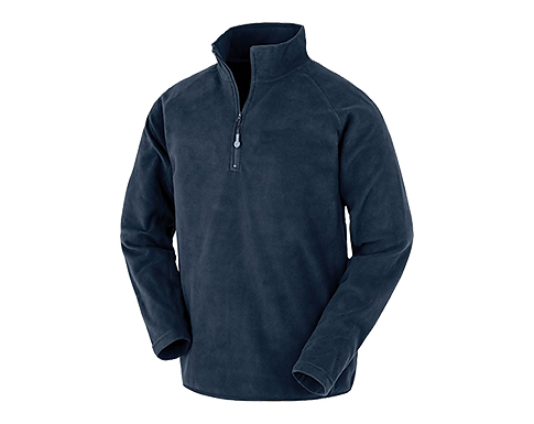 Result GRS Recycled Micro Fleece Tops - Navy Blue