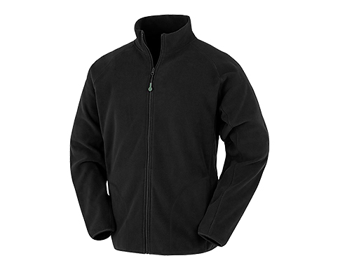 Result GRS Recycled Micro Fleece Jackets - Black