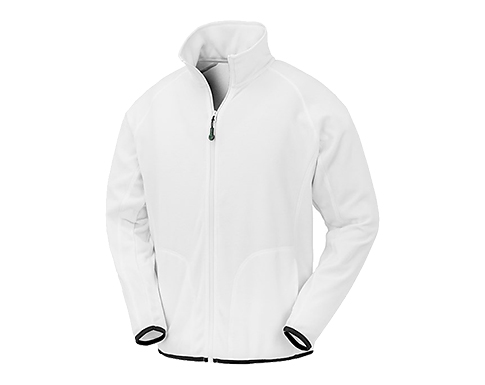 Result GRS Recycled Micro Fleece Jackets - White