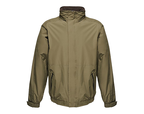 Regatta Dover Fleece Lined Jackets - Khaki / Black