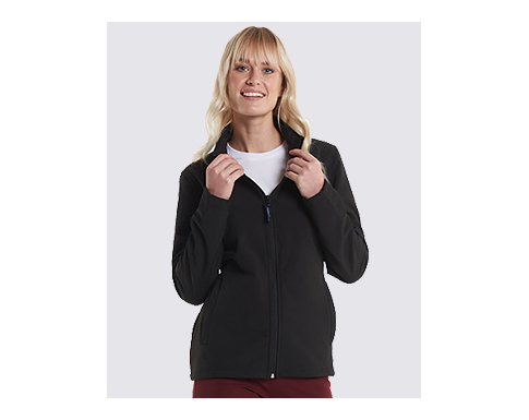 Uneek Ladies Classic 3 Layer Full Zip Softshell Jackets - Lifestyle