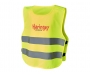 Rebel Safety Vests With Hook Loop For Kids Age 7-12 - Fluorescent Yellow