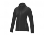 Whitby Womens Full Zip Fleece Jackets - Black