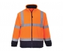 Portwest High Visibility Mesh Lined Fleece - Safety Orange