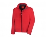 Result Classic Mens 3 Layer Softshell Jackets - Red
