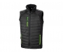Result GRS Eco-Friendly Compass Padded Softshell Gilets - Black / Lime