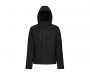 Regatta Venturer 3 Layer Hooded Softshell Jackets - Black