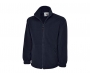 Uneek Premium Full Zip Micro Fleece Jackets - Navy Blue