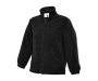 Uneek Childrens Full Zip Fleece Jackets - Black