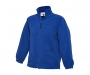Uneek Childrens Full Zip Fleece Jackets - Royal Blue