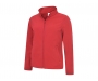 Uneek Ladies Classic 3 Layer Full Zip Softshell Jackets - Red