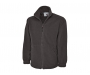 Uneek Classic Full Zip Micro Fleece Jackets - Charcoal