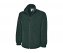 Uneek Classic Full Zip Micro Fleece Jackets - Bottle Green