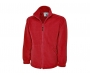 Uneek Classic Full Zip Micro Fleece Jackets - Red