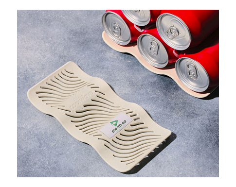 Cool Wave Biodegradable Can Stasher - Natural