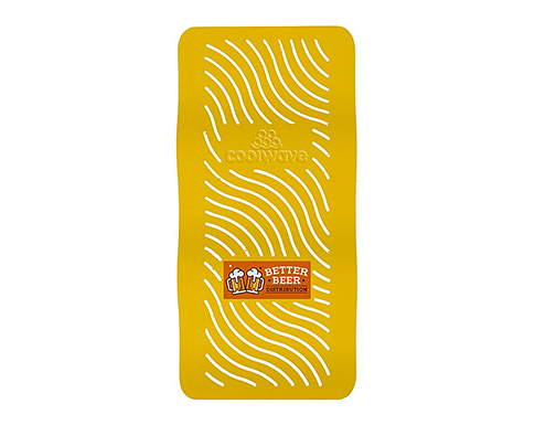 Cool Wave Recycled Can Stasher - Yellow