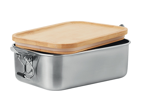 Penryn Stainless Steel Lunch Boxes - Silver