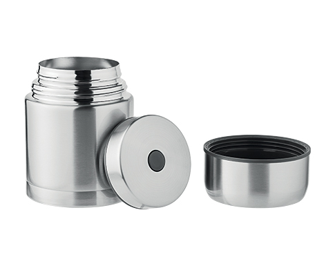 Aberford Double Wall Stainless Steel Insulated Storage Jars - Silver