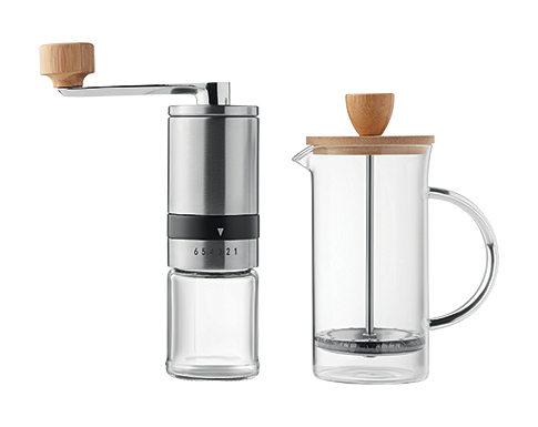Chester Cafetiere Coffee Set - Clear